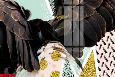 Tệp tin gốc file tranh bộ decor in treo tường tráng gương OPIC6753 (dùng cho in ấn) chuyên nghiệp