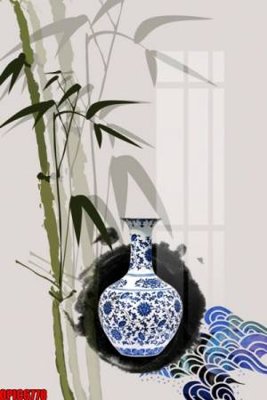 Tải file file tranh bộ decor in treo tường tráng gương OPIC6778 (gốc) chủ đề tâm linh