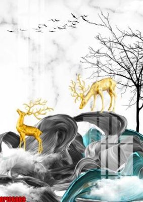 Tải file tranh file tranh bộ decor in treo tường tráng gương OPIC6869 (gốc) tại Filetranh.com