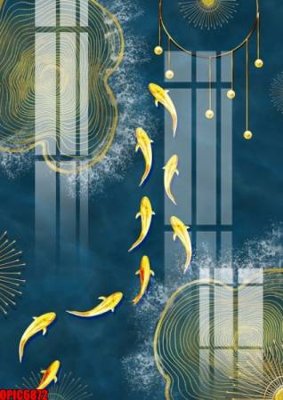 File gốc file tranh bộ decor in treo tường tráng gương OPIC6872 (in ấn) màu sắc trung thực