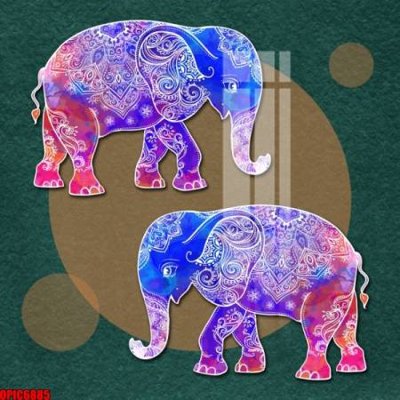 File in ấn file tranh bộ decor in treo tường tráng gương OPIC6885 (bản gốc) sắc nét