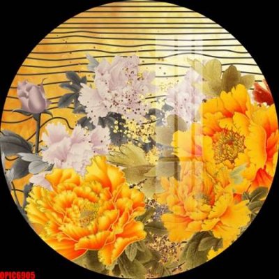 File in mica file tranh bộ decor in treo tường tráng gương OPIC6905 (bản gốc) làm vách ngăn