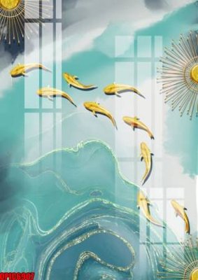 File gốc file tranh bộ decor in treo tường tráng gương OPIC6907 (PNG) trong suốt (transparent)