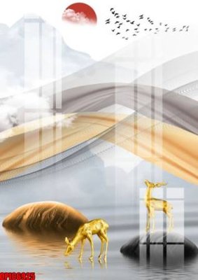 File tranh file tranh bộ decor in treo tường tráng gương OPIC6925 (ảnh gốc) sắc nét hoàn hảo