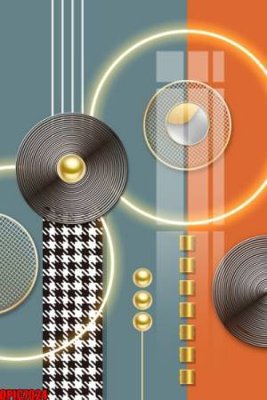 File tranh in tráng gương file tranh bộ decor in treo tường tráng gương OPIC7024 (siêu nét)