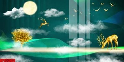 Tải file gốc file tranh bộ decor in treo tường tráng gương OPIC7089 (bản PSD) gốc