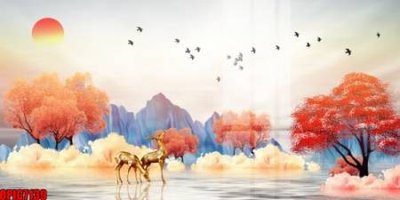 Tải file tranh file tranh bộ decor in treo tường tráng gương OPIC7139 (gốc) tại Filetranh.com