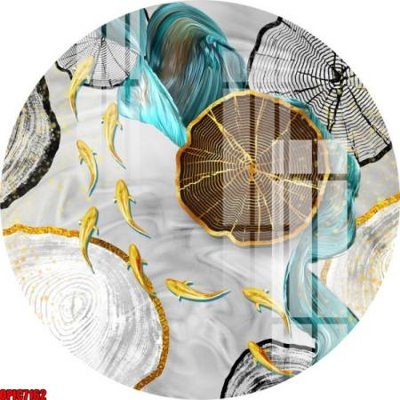 File gốc file tranh bộ decor in treo tường tráng gương OPIC7162 (AI/EPS) cho in ấn