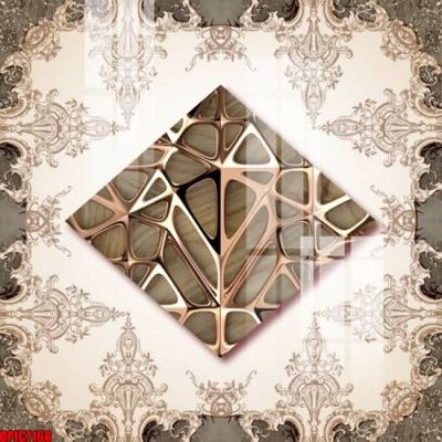 Download file gốc file tranh bộ decor in treo tường tráng gương OPIC7168 (in lụa) hoa lá