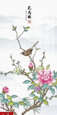 Tải file file tranh bộ decor in treo tường tráng gương OPIC7198 (ảnh gốc) in gạch 3D