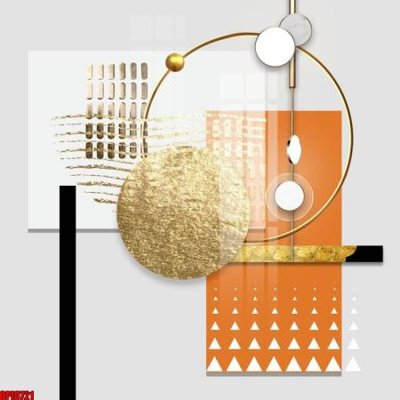 File gốc file tranh bộ decor in treo tường tráng gương OPIC721 (trang trí) cho phòng khách