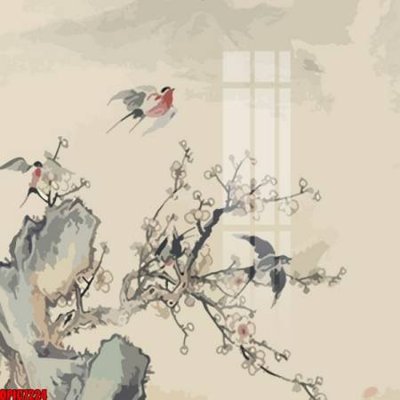 File gốc file tranh bộ decor in treo tường tráng gương OPIC7224 (PSD/TIFF) độ phân giải cao