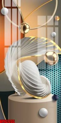 Ảnh gốc file in lụa file tranh bộ decor in treo tường tráng gương OPIC7235 chi tiết