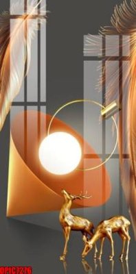 File in mica file tranh bộ decor in treo tường tráng gương OPIC7276 (bản gốc) sắc sảo