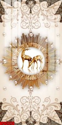 File PSD file tranh bộ decor in treo tường tráng gương OPIC7278 (nguyên gốc) chất lượng cao