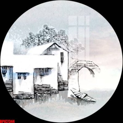 Download file gốc file tranh bộ decor in treo tường tráng gương OPIC7344 (in lụa) tranh 3D