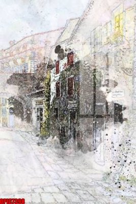 File ảnh file tranh bộ decor in treo tường tráng gương OPIC7398 (gốc) in biển hiệu