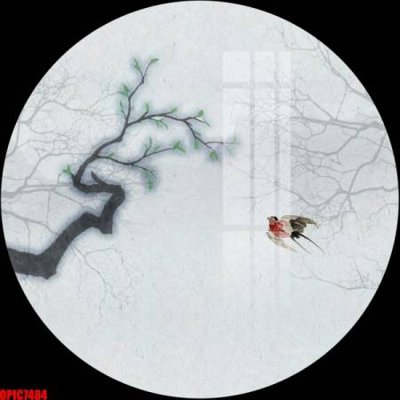 Tải file tranh gốc file tranh bộ decor in treo tường tráng gương OPIC7484 chất lượng cao