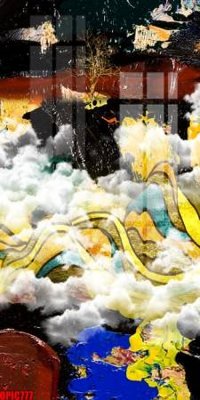 File tranh file tranh bộ decor in treo tường tráng gương OPIC777 (gốc) chủ đề trẻ em