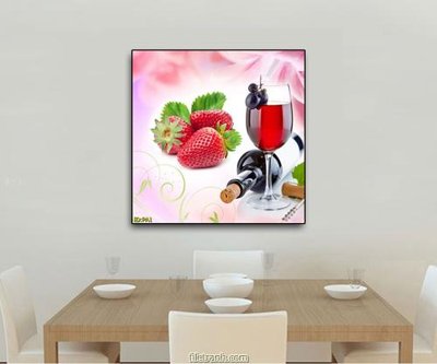 File gốc File tranh phòng ăn PA1 (in 3D) cho trang trí