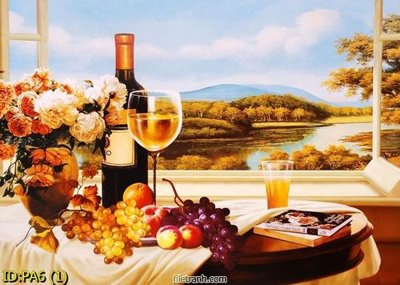 File gốc in ấn File tranh phòng ăn PA6 chất lượng vượt trội