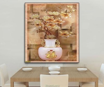 File in lụa File tranh phòng ăn PA84 (phong cảnh) File tranh phòng ăn PA84