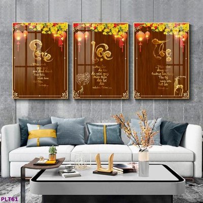 Tải file File tranh thư pháp phúc lộc thọ PLT61 (gốc) chủ đề tôn giáo