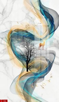 File tranh file tranh in treo tường file decor tổng hợp R10775 (gốc) in trên kính