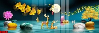 File gốc file tranh in treo tường file decor tổng hợp R10876 (ảnh chi tiết) để in ấn