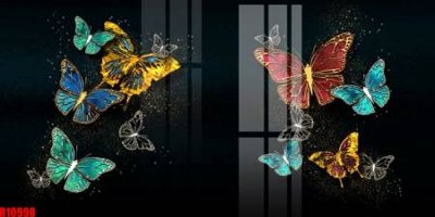 Tải file file tranh in treo tường file decor tổng hợp R10998 (ảnh gốc) in tráng gương