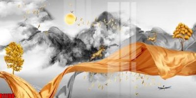 File tranh file tranh in treo tường file decor tổng hợp R11188 (gốc) in backlit film