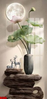 File tranh trang trí file tranh in treo tường file decor tổng hợp R1309 (tải file gốc)