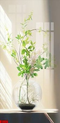 File gốc file tranh in treo tường file decor tổng hợp R1406 (PNG) không nền chất lượng