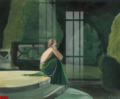 File gốc file tranh in treo tường file decor tổng hợp R1634 (in lụa) hoa văn cổ điển