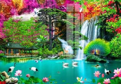 Download file gốc file tranh in treo tường file decor tổng hợp R167 (in mica) trong suốt