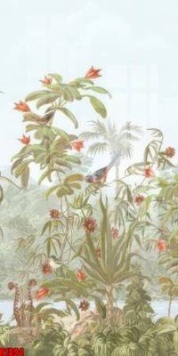 File gốc file tranh in treo tường file decor tổng hợp R1894 (trang trí) phòng ngủ