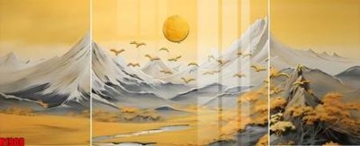 File tranh file tranh in treo tường file decor tổng hợp R1908 (file gốc) chủ đề phong thủy