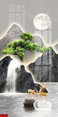 Tải file file tranh in treo tường file decor tổng hợp R2042 (gốc) làm tranh trang trí