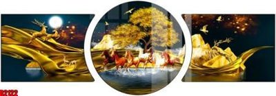 File gốc file tranh in treo tường file decor tổng hợp R2122 (phiên bản chuẩn) để in ấn