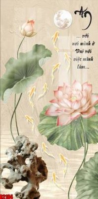 File PSD file tranh in treo tường file decor tổng hợp R2184 (gốc) tách lớp chi tiết