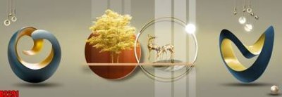 File gốc file tranh in treo tường file decor tổng hợp R2291 (PNG) chất lượng cao