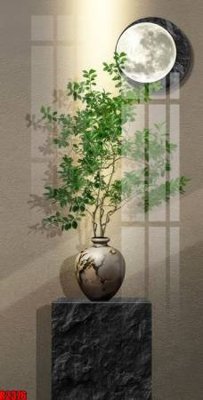 File ảnh file tranh in treo tường file decor tổng hợp R2376 (gốc) trang trí khách sạn