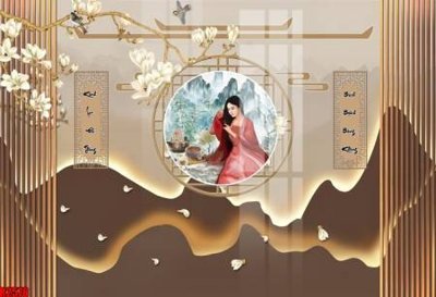 Tải file file tranh in treo tường file decor tổng hợp R2578 (gốc) để in ấn ngay