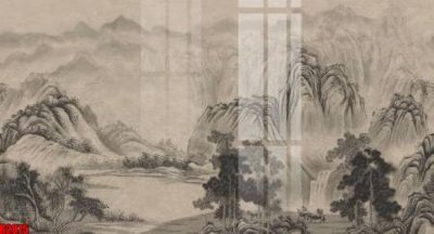 File gốc file tranh in treo tường file decor tổng hợp R2875 (in lụa) trang trí tường