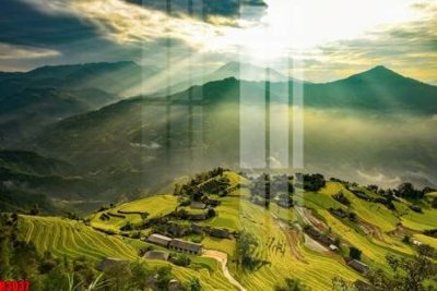 File gốc file tranh in treo tường file decor tổng hợp R3037 (in 3D) cho trang trí