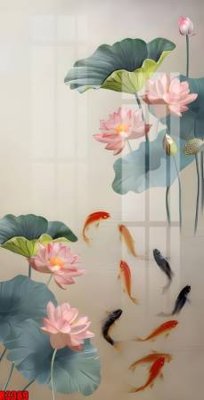 File gốc file tranh in treo tường file decor tổng hợp R3389 (in lụa) chi tiết cao