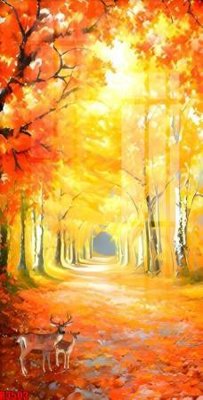 File tranh file tranh in treo tường file decor tổng hợp R3503 (gốc) in vải canvas