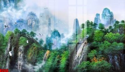 File gốc file tranh in treo tường file decor tổng hợp R3518 (chuẩn CMYK) cho nhà in