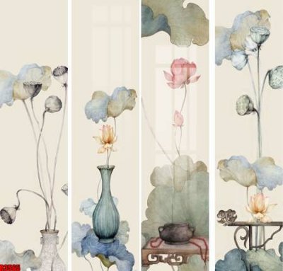 File tranh file tranh in treo tường file decor tổng hợp R3565 (gốc) in film