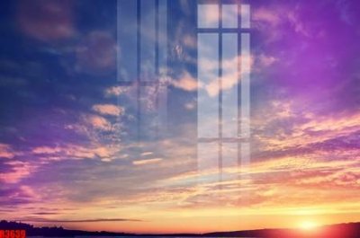 File in trần file tranh in treo tường file decor tổng hợp R3639 (bản gốc) mây trời